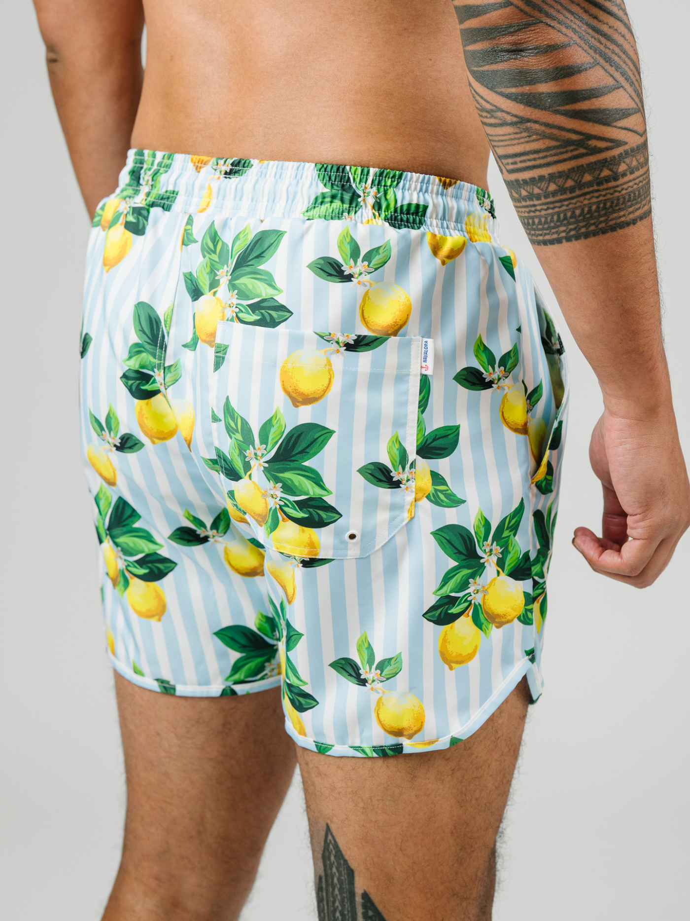 Navalora Men's Amalfi Coast Lemon Swim Shorts