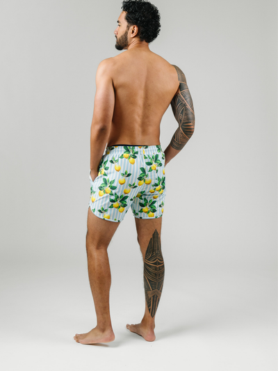 Navalora Men's Amalfi Coast Lemon Swim Shorts