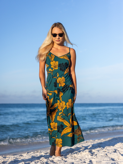 Women's Emerald Enchantment Adjustable Resort Dress