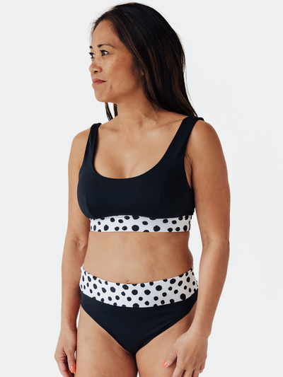 Women's Dalmatians on Vacation Sporty Bikini Bottom