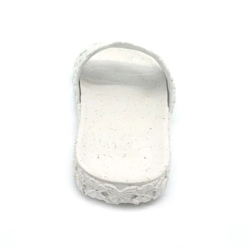 Sunies Slide Butterfly White
